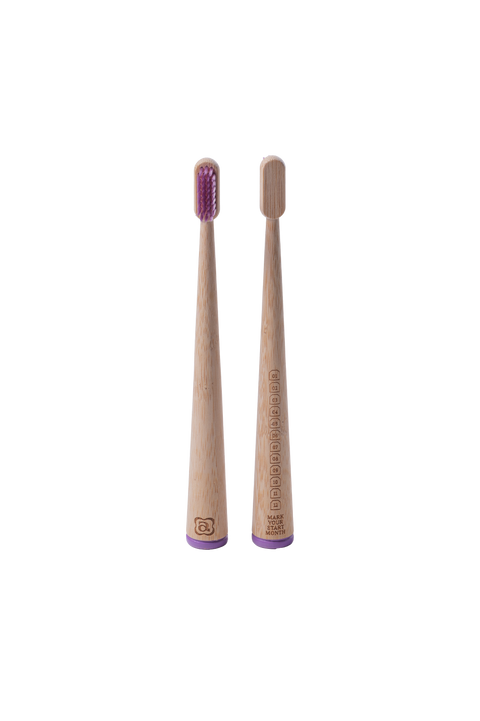 Toothbrush - flossy purple