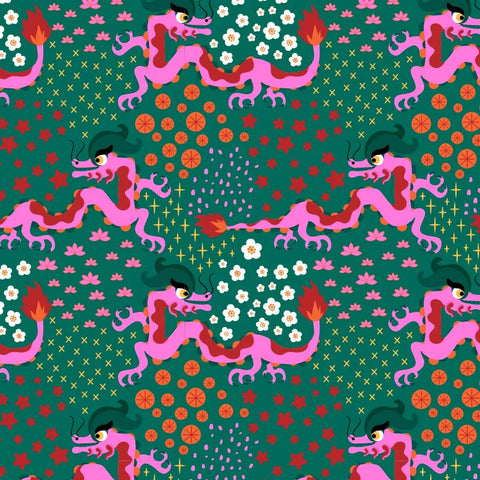 Fabric by the meter: The Dragon Dance